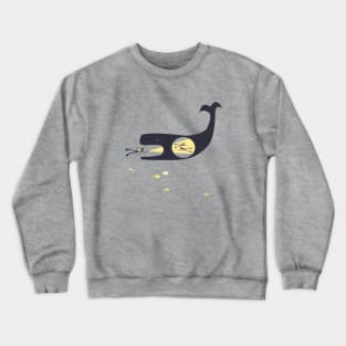 Diving with Whales Crewneck Sweatshirt